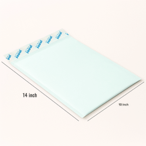 Self-Seal Business Envelope 14x10 inch – Sky Blue, 120 GSM | ABHA PRINT®