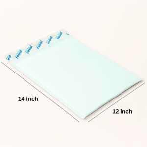 Self-Seal Business Envelope 14x12 inch – Sky Blue, 120 GSM | ABHA PRINT®