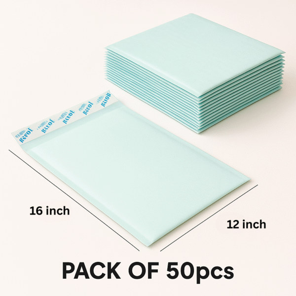 Self-Seal Business Envelope 16x12 inch – Sky Blue, 120 GSM | ABHA PRINT® - Image 2