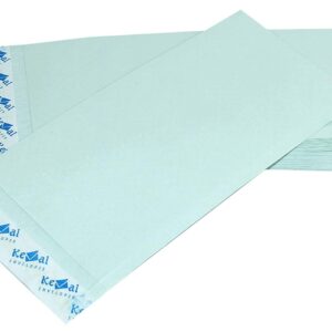 Self-Seal Business Envelope 9x6 inch – Sky Blue, 120 GSM | ABHA PRINT®