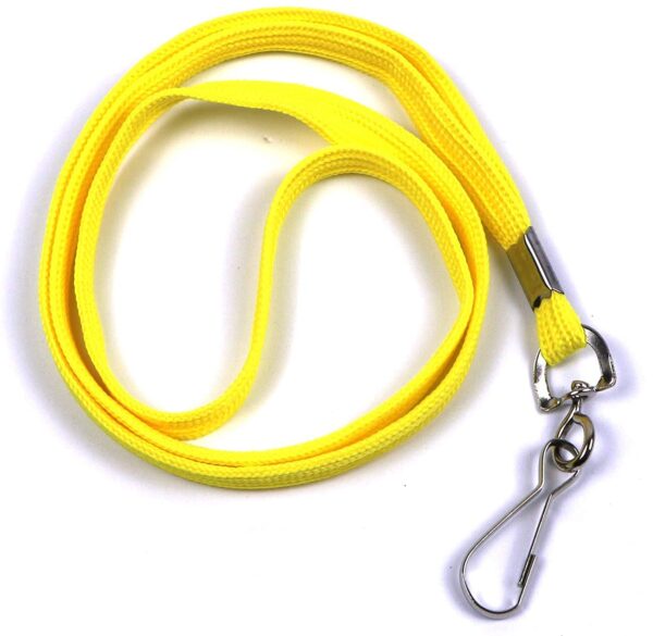 ABHA PRINT 36" Bulk Durable Flat Lanyards for ID Badges – Wholesale 100-Pack Neck Straps with Swivel J-Hook for Office, School & Events - Image 17
