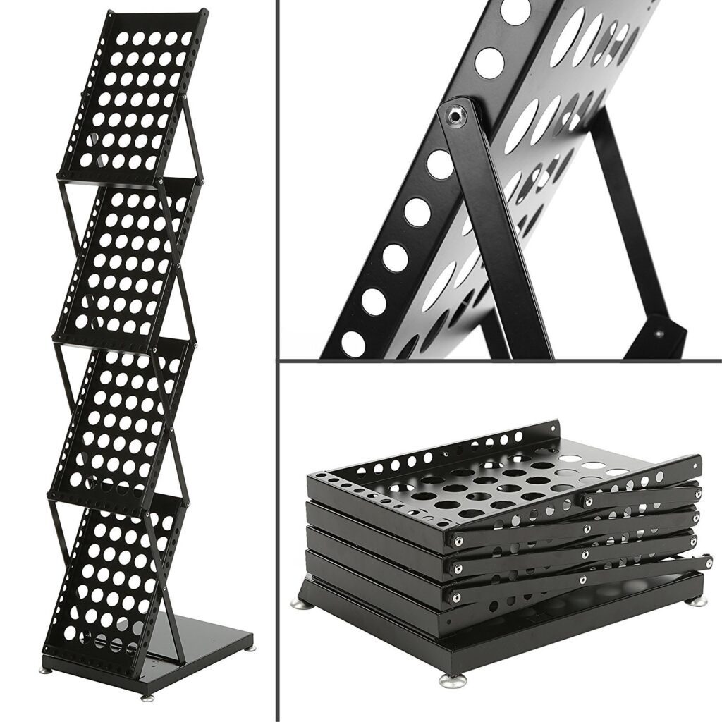 metal catalogue stand for office