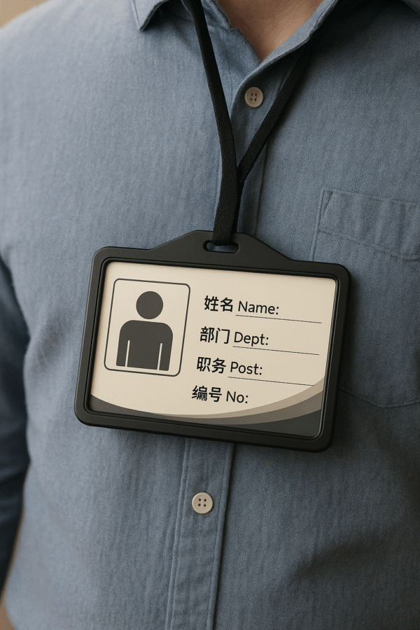 ABHA PRINT® Aluminum Alloy ID Card Holder - Image 4