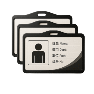 ABHA PRINT® Aluminum Alloy ID Card Holder