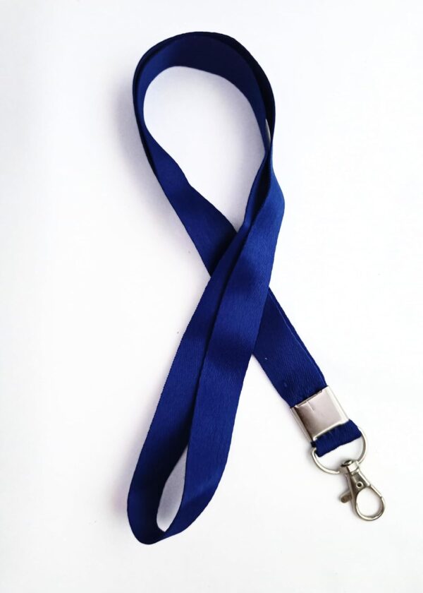 ABHA PRINT® Clear Hard Plastic Horizontal ID Badge Holder – 24mm Lanyard Clip for Office, School & Business - Image 2