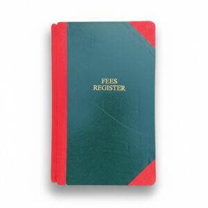 ABHA PRINT® Fees Record Register – 100 Pages Hardbound (34×21 cm, 120 GSM)