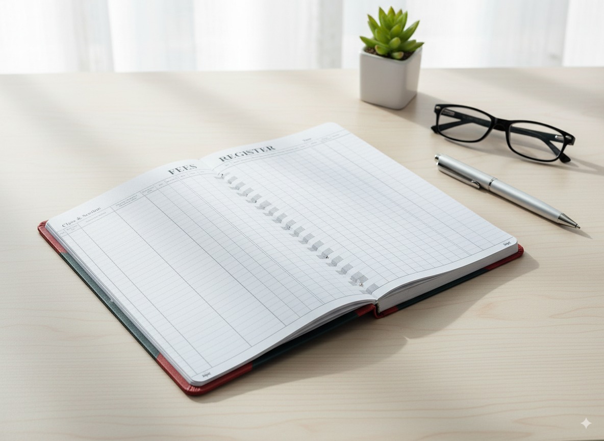 ABHA PRINT® Fees Record Register – 100 Pages, 34×21 cm | Hardbound Account Book - Image 4