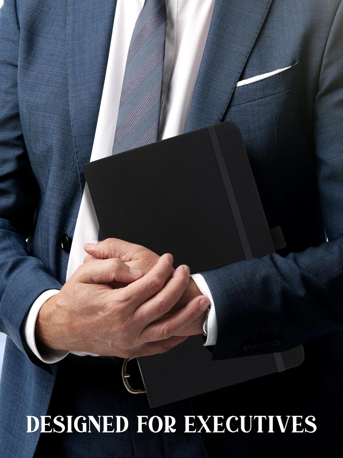 ABHA PRINT® B5 Executive PU Leather Notebook – 192 Pages, 80 GSM - Image 3