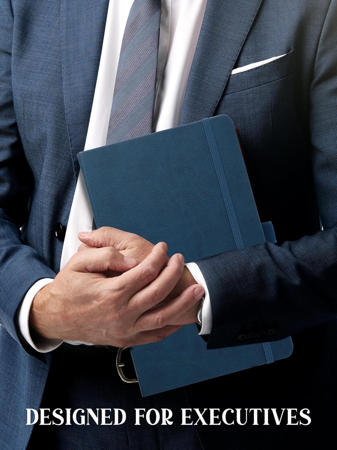 ABHA PRINT® A5 PU Leather Executive Notebook – Hardbound Diary, 192 Pages, Premium Organizer - Image 10