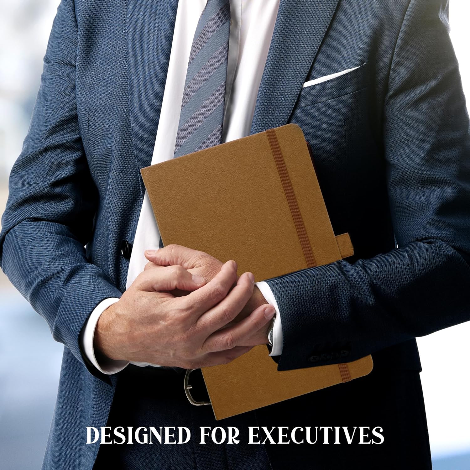 ABHA PRINT® A5 PU Leather Executive Notebook – Hardbound Diary, 192 Pages, Premium Organizer - Image 14