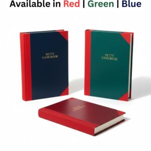 ABHA PRINT® Petty Cash Register – 120 Pages Hardbound (32×20 cm) Durable Petty Cash Register with 70 GSM Ledger Paper by ABHA PRINT® ABHA PRINT® Hardbound Petty Cash Register for Office & Business Use