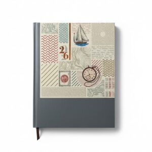 ABHA PRINT® 2026 Executive Diary – 7×9 inch Hardbound Planner with Tabs