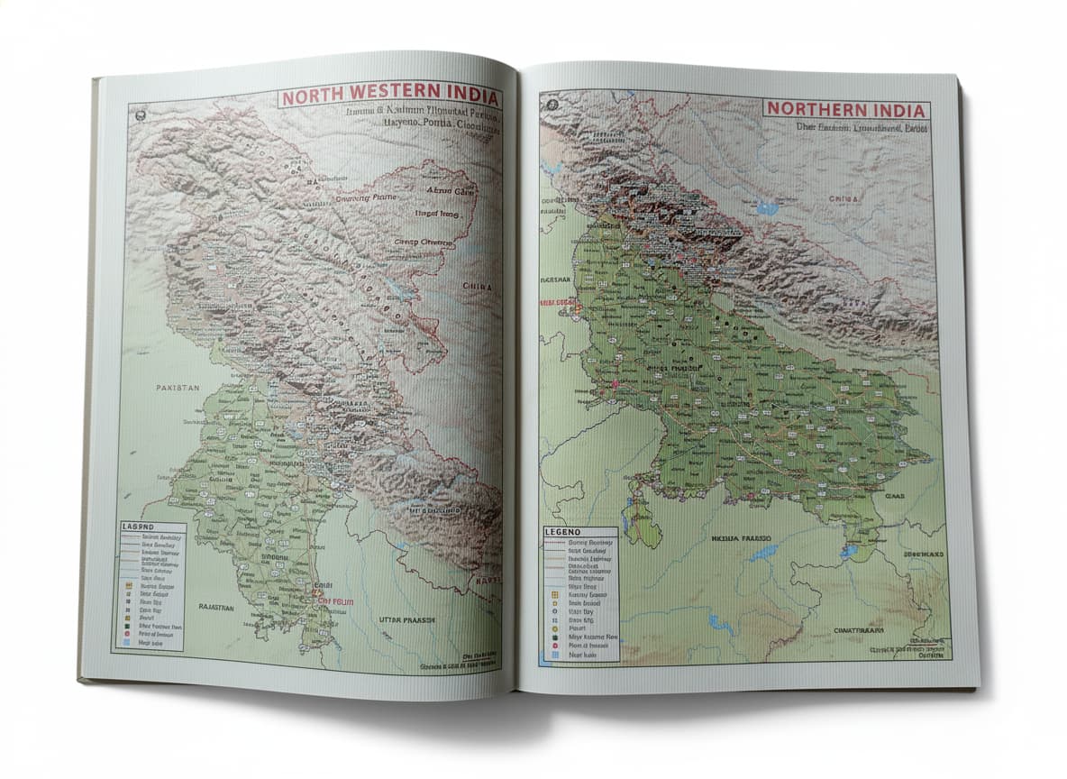 ABHA PRINT® 2026 Executive Diary | Premium Hardbound Office Planner with One-Day-Per-Page Layout, Monthly Tabs & India Maps (7×9 inch) - Image 3