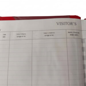 ABHA PRINT® Visitor Register Book Hard Bound 32 x 20 cm